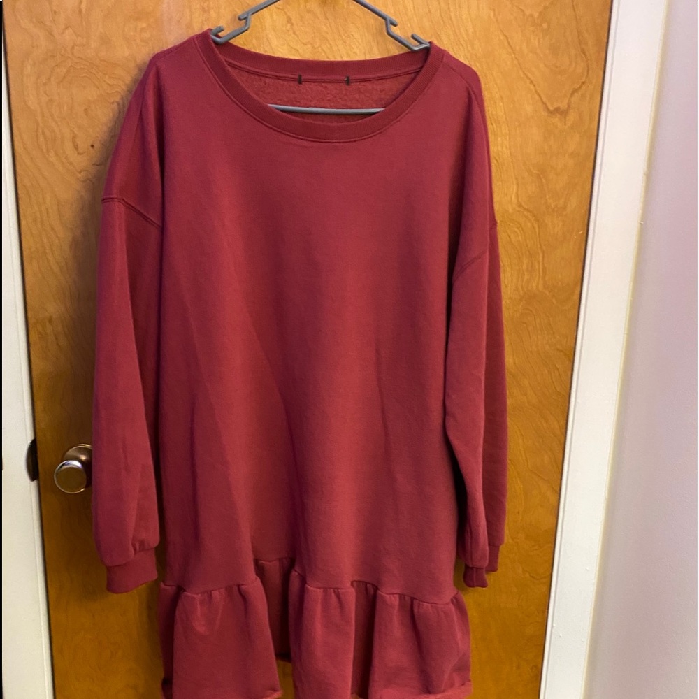 Maroon Dress